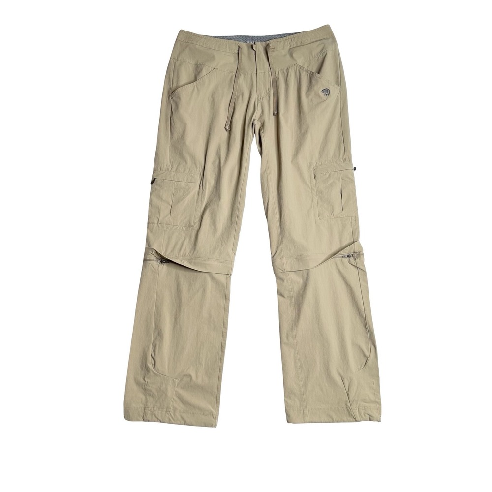 Mountain‎ Hardwear OL4577 Dynama Convertible Hiking Pants Women's 10/32 Khaki
